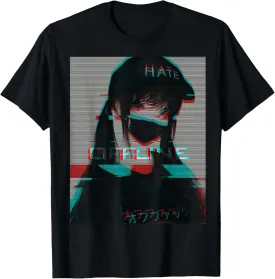 Aesthetic Vaporwave Japanese Futurism Tee Anime Retro Hentai T-Shirt