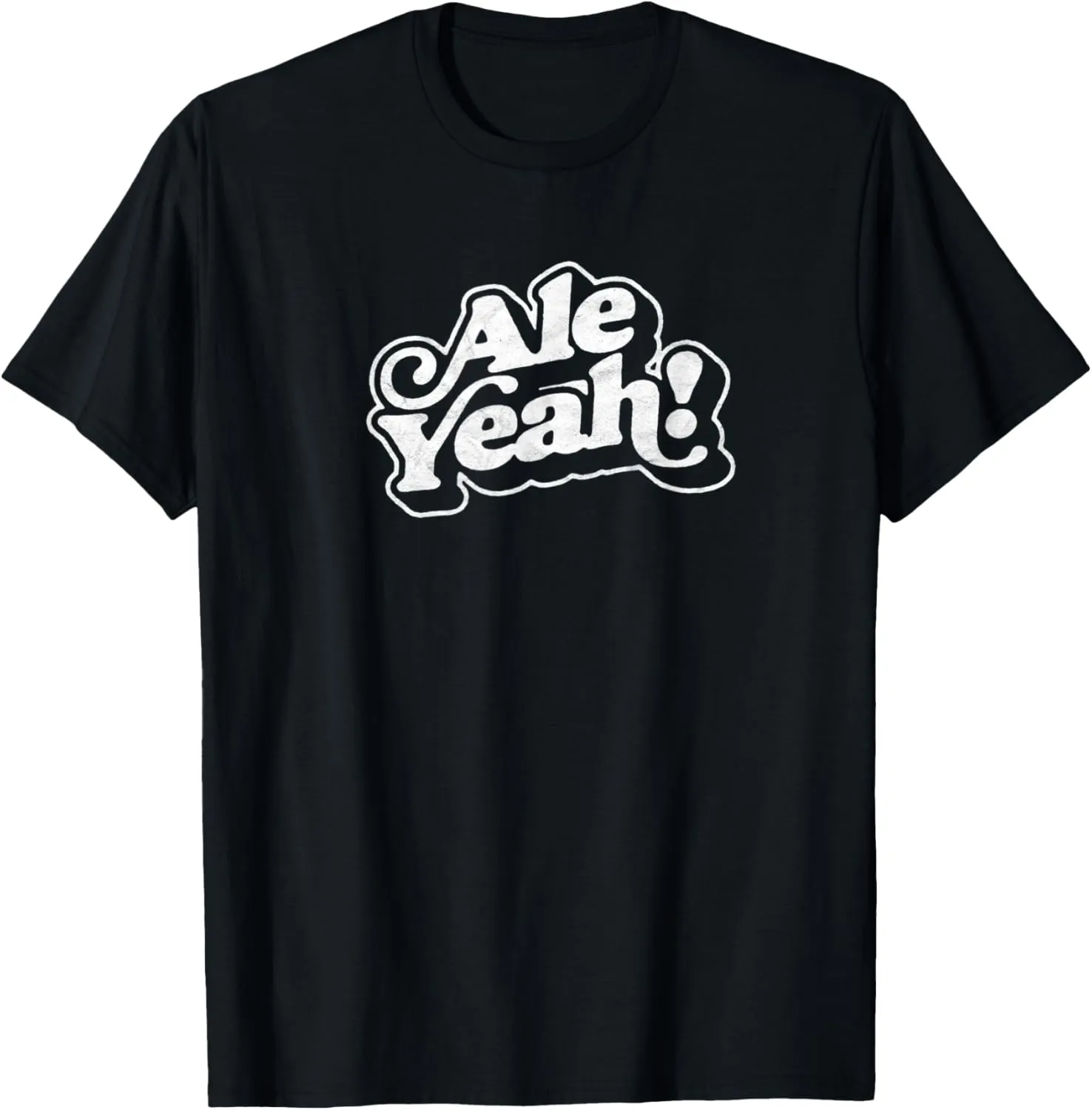 Ale Yeah! Minimalist Funny Beer Lover Graphic T-Shirt