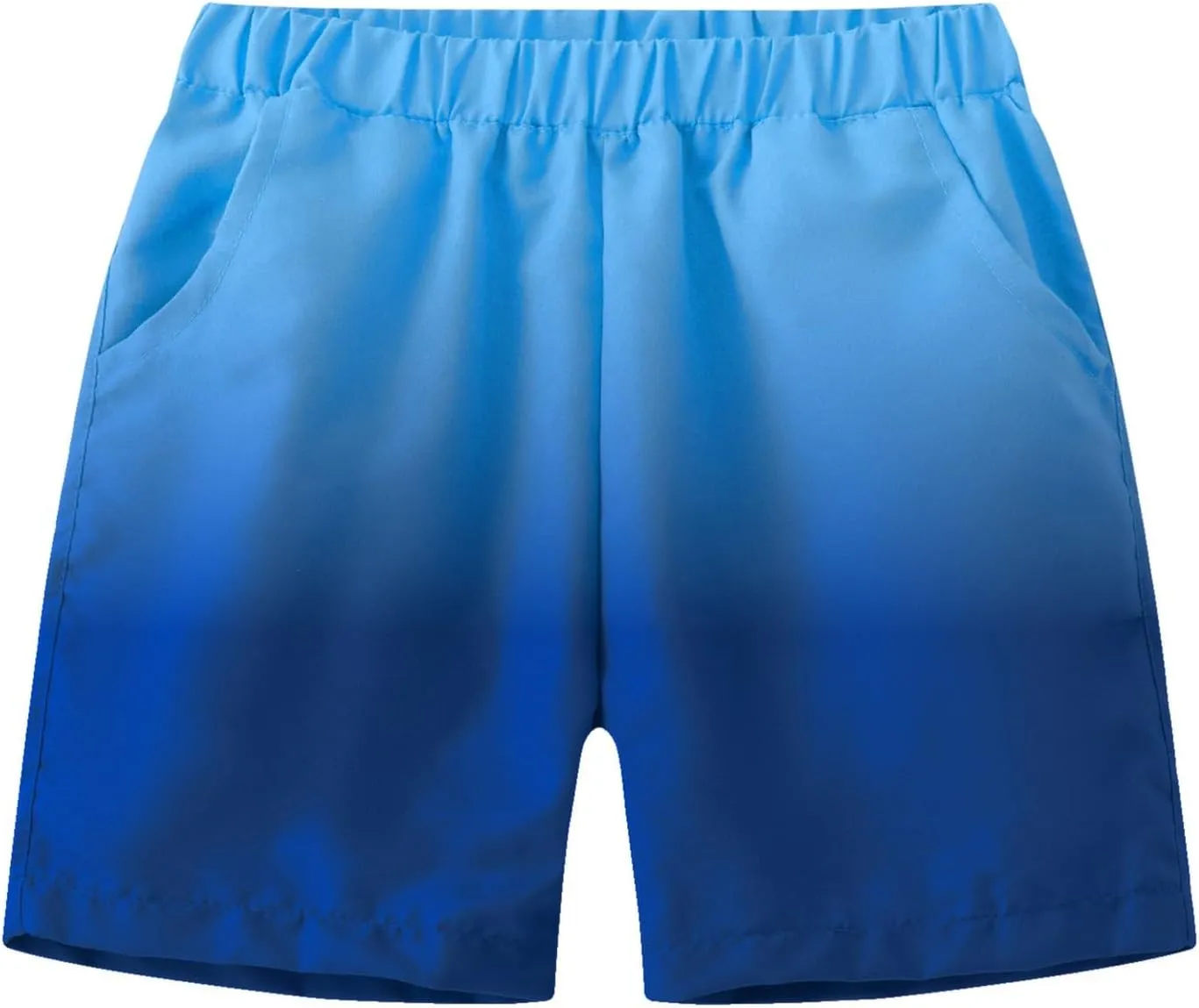 Boys Pull On Preppy Shorts Girls Cotton Elastic Quick Dry Athletic Running Shorts Kids Casual Summer Clothes with
