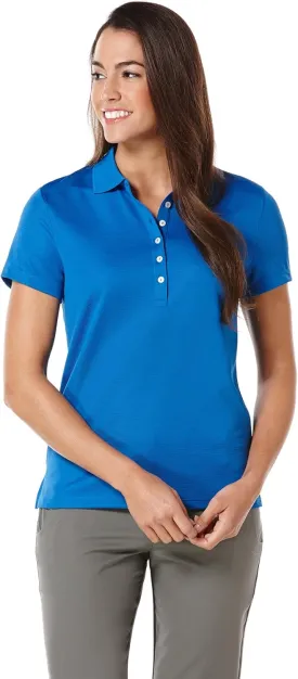 Callaway Women's Short Sleeve Ottoman Performance Golf Polo With Sun Protection (Size Small - 4X-Large)
