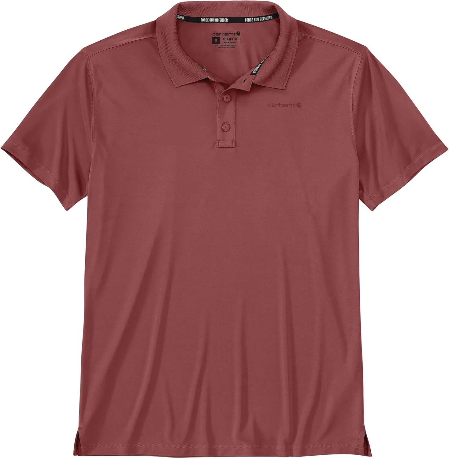 Carhartt Men's Force Sun Defender Relaxed Fit Lightweight Short-Sleeve Polo