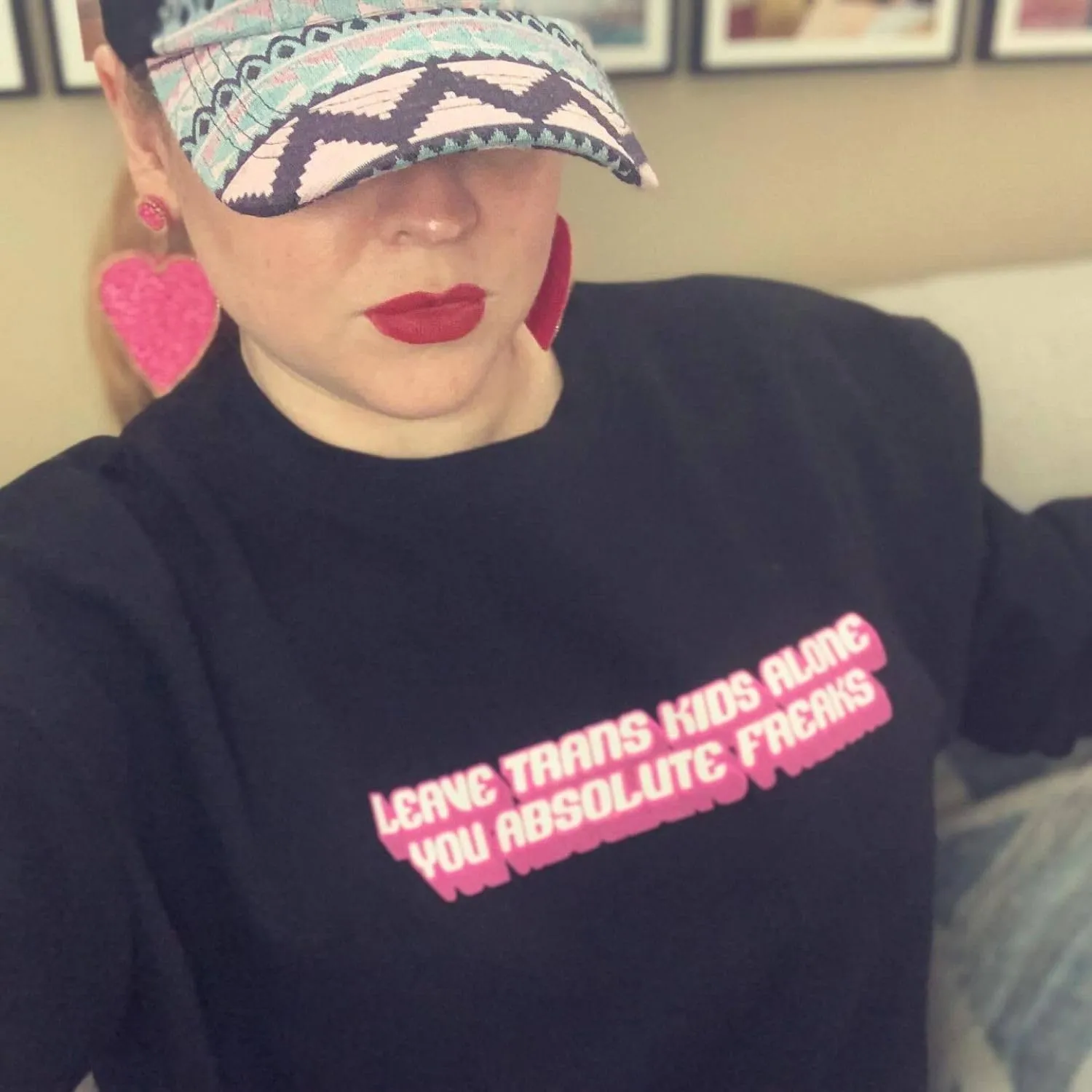 CROOKED MEDIA Leave Trans Kids Alone Tee, Rainbow Pride Shirt, Support LGBTQ  Rights