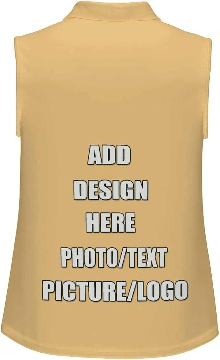 Customized V Neck T-Shirt Personalized Women Tee Design Your Own Add Picture Photo Text Front & Back