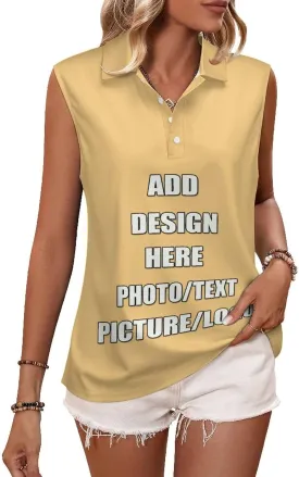 Customized V Neck T-Shirt Personalized Women Tee Design Your Own Add Picture Photo Text Front & Back