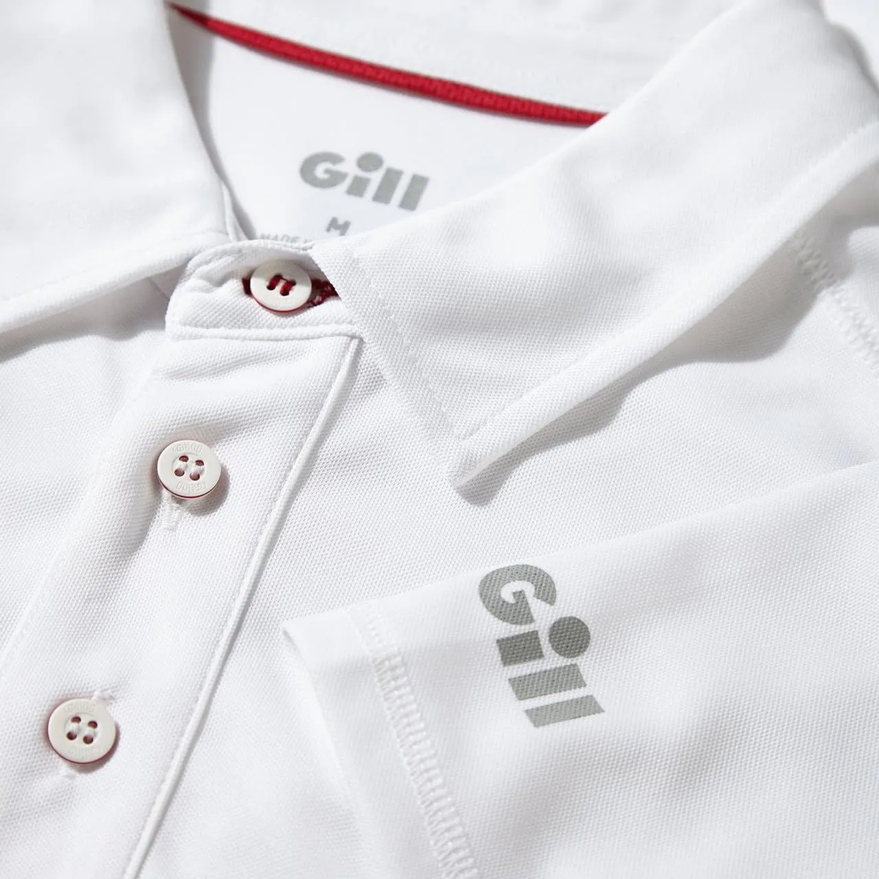 Gill Mens UV Tec Polo Shirt - 50  UV Sun Protection