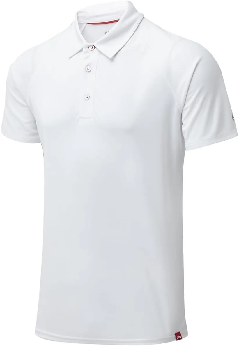 Gill Mens UV Tec Polo Shirt - 50  UV Sun Protection
