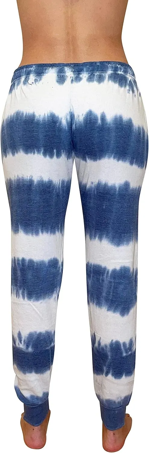 Just Love Loop Terry Tie Dye Jogger Pants for Women