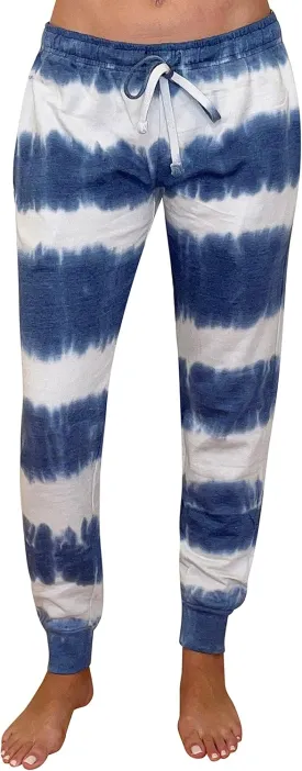 Just Love Loop Terry Tie Dye Jogger Pants for Women