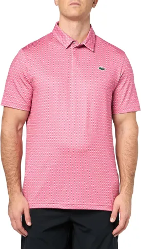 Lacoste Men's Anti-uv Printed Golf Polo Shirt