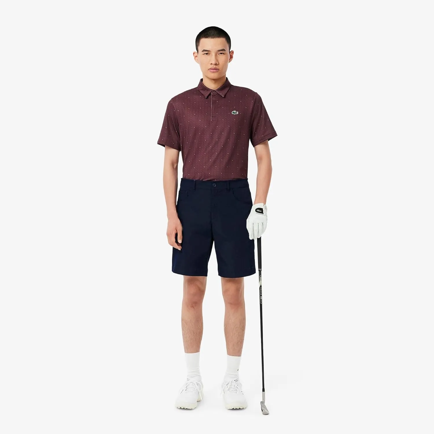 Lacoste Men's Anti-uv Printed Golf Polo Shirt
