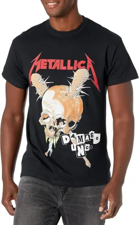 Metallica Men's Standard Damage Inc Tour T-Shirt