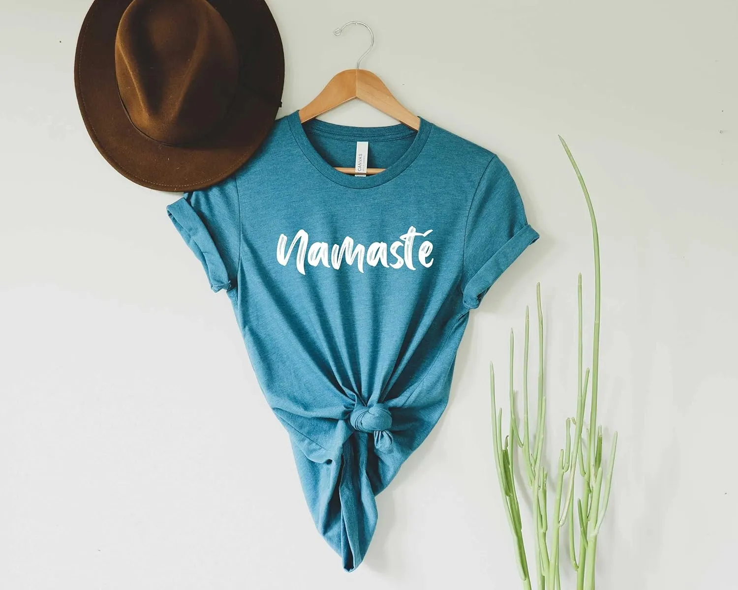 Namaste Shirt. Yoga Top. Super Soft and Comfy Unisex T-Shirt. Yoga Shirt.