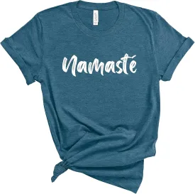 Namaste Shirt. Yoga Top. Super Soft and Comfy Unisex T-Shirt. Yoga Shirt.