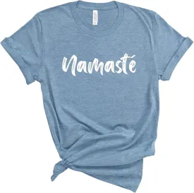 Namaste Shirt. Yoga Top. Super Soft and Comfy Unisex T-Shirt. Yoga Shirt.