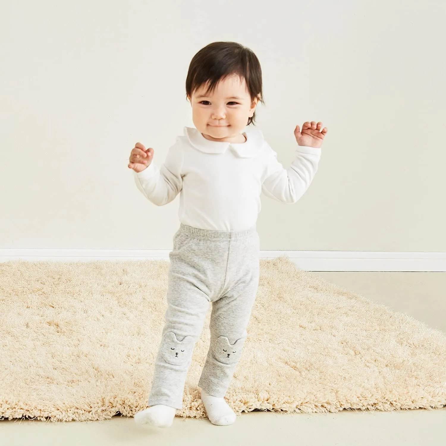 pureborn Baby Girls Boys Bodysuit Super Soft Cotton Romper 0-24 Months