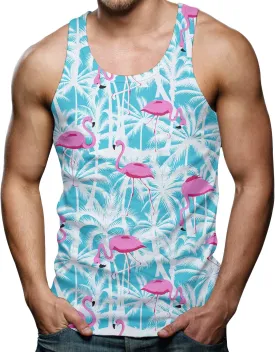 RAISEVERN Mens Funny Tank Tops 3D Graphic Sleeveless Summer Sports Gym Workout T-Shirt