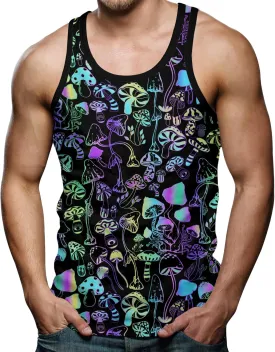 RAISEVERN Mens Funny Tank Tops 3D Graphic Sleeveless Summer Sports Gym Workout T-Shirt