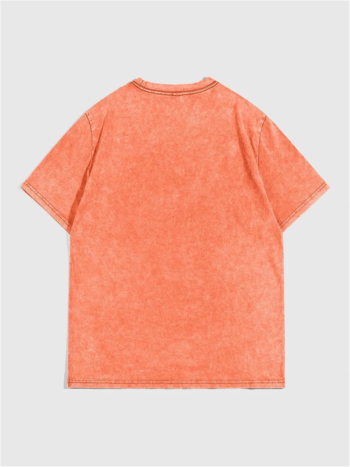 Verdusa Men's Letter Graphic Drop Shoulder T Shirts Casual Round Neck Tee Top