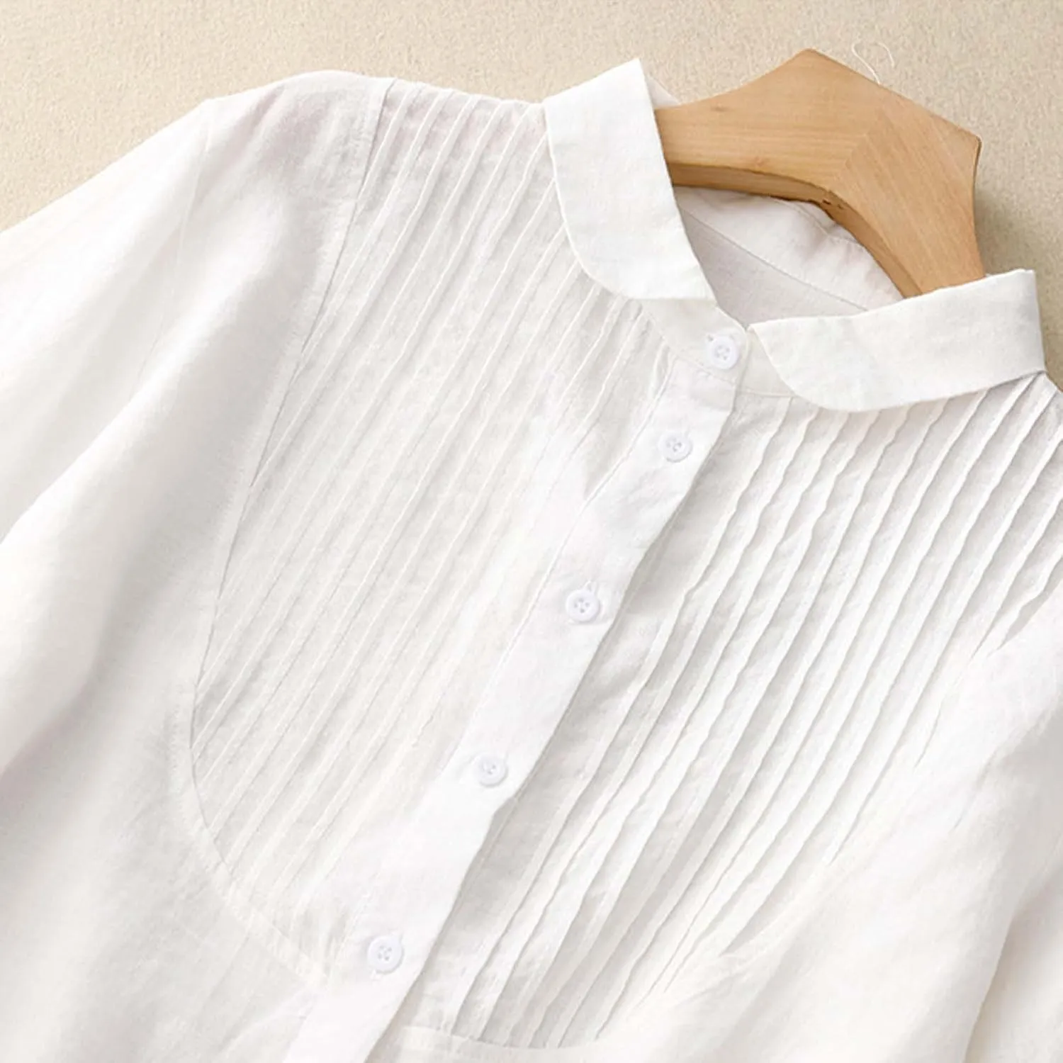 Womens Linen Shirts V-Neck Embroidery Blouse Floral 2025 Summer Tee Shirts Short Sleeve Loose T Shirts